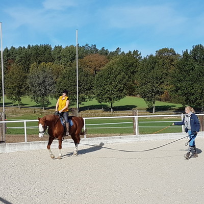 Reiterhof, 300m entfernt